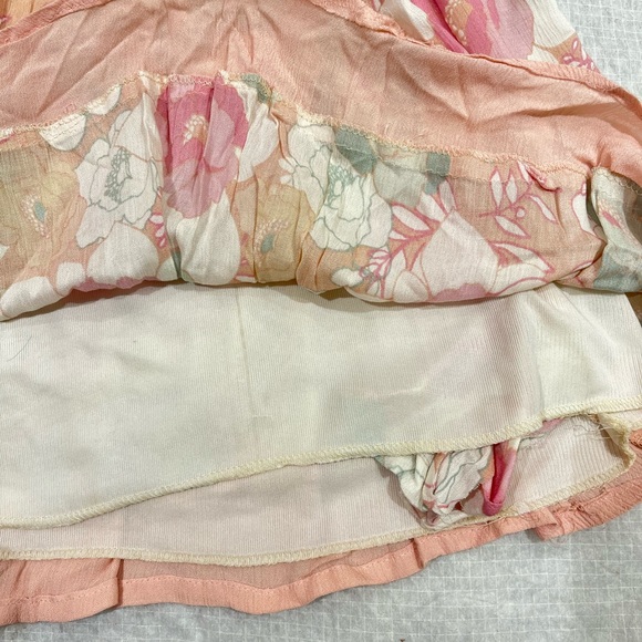 Off white floral printed dress - Picture 4 of 7